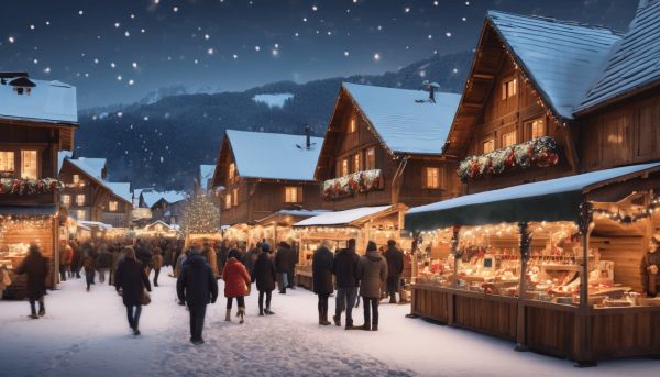 Où trouver les marchés de Noël en Haute-Savoie cette année