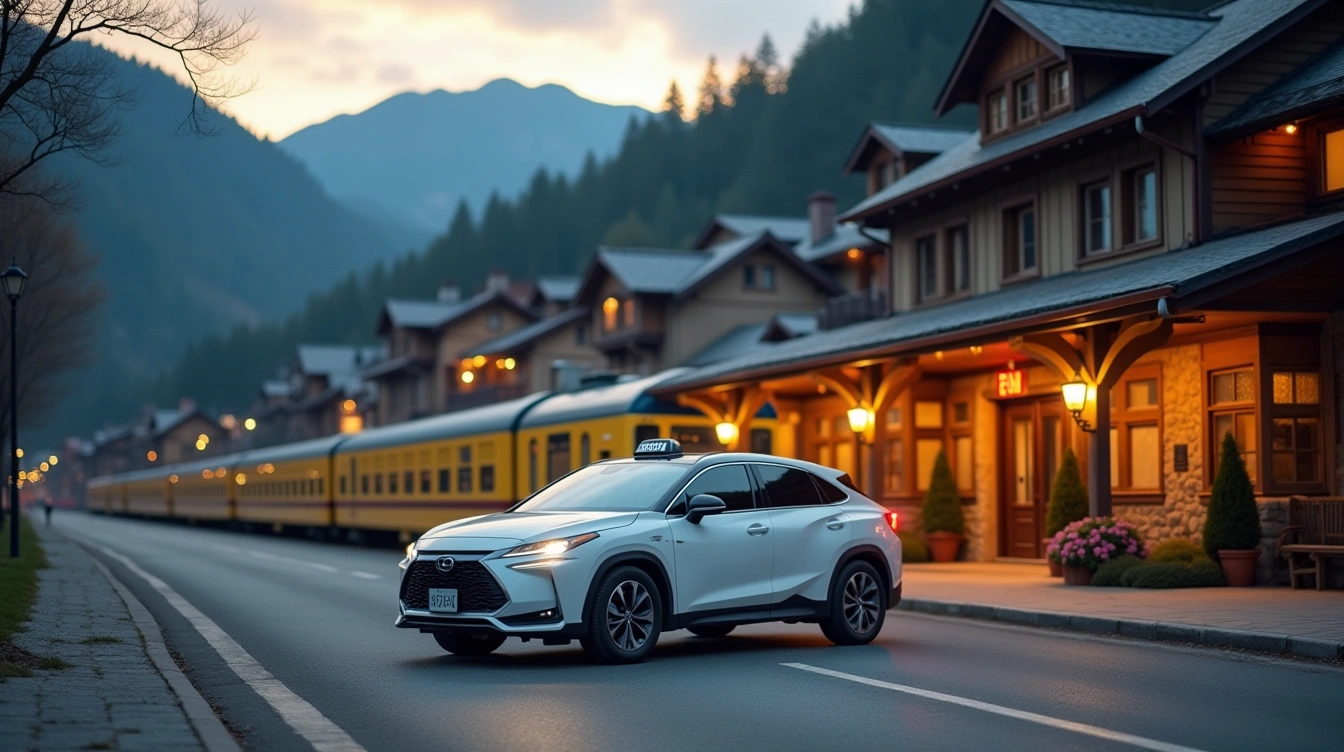 Comment organiser facilement son transfert depuis la gare de Moutiers ?